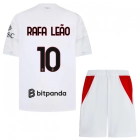 Camiseta de fútbol AC Milan Rafael Leao 10 Niño 2ª equipación 2026-27