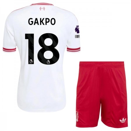 Camiseta de fútbol Liverpool Gakpo 18 Niño 2ª equipación 2026-27 Camiseta de fútbol Liverpool Gakpo 18 Niño 2ª equipación 2026-27