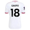 Camiseta de fútbol Liverpool Gakpo 18 Niño 2ª equipación 2026-27