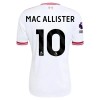 Camiseta de fútbol Liverpool Mac Allister 10 Niño 2ª equipación 2026-27