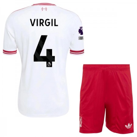 Camiseta de fútbol Liverpool Virgil 4 Niño 2ª equipación 2026-27 Camiseta de fútbol Liverpool Virgil 4 Niño 2ª equipación 2026-27
