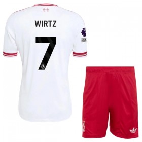 Camiseta de fútbol Liverpool Wirtz 7 Niño 2ª equipación 2026-27