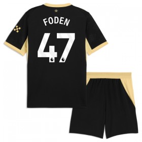 Camiseta de fútbol Manchester City Foden 47 Niño 2ª equipación 2026-27