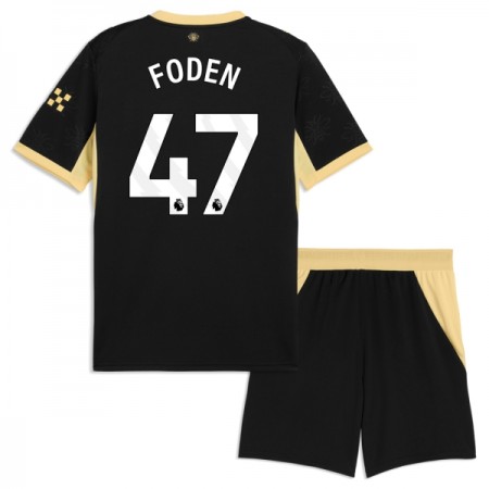 Camiseta de fútbol Manchester City Foden 47 Niño 2ª equipación 2026-27