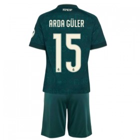 Camiseta de fútbol Real Madrid Arda Guler 15 Niño 2ª equipación 2026-27