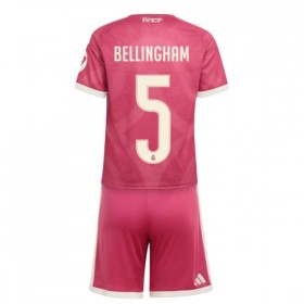 Camiseta de fútbol Real Madrid Bellingham 5 Niño 3ª equipación 2026-27