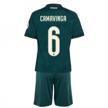 Camiseta de fútbol Real Madrid Camavinga 6 Niño 2ª equipación 2026-27 Camiseta de fútbol Real Madrid Camavinga 6 Niño 2ª equipación 2026-27