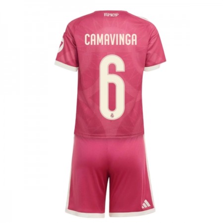 Camiseta de fútbol Real Madrid Camavinga 6 Niño 3ª equipación 2026-27 Camiseta de fútbol Real Madrid Camavinga 6 Niño 3ª equipación 2026-27