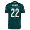 Camiseta de fútbol Real Madrid Rudiger 22 2ª equipación 2026-27 Camiseta de fútbol Real Madrid Rudiger 22 2ª equipación 2026-27