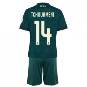 Camiseta de fútbol Real Madrid Tchouameni 14 Niño 2ª equipación 2026-27