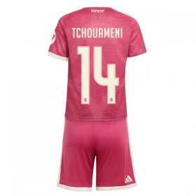 Camiseta de fútbol Real Madrid Tchouameni 14 Niño 3ª equipación 2026-27