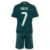 Camiseta de fútbol Real Madrid Vini JR. 7 Niño 2ª equipación 2026-27 Camiseta de fútbol Real Madrid Vini JR. 7 Niño 2ª equipación 2026-27
