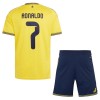 Camiseta de fútbol Al Nassr Ronaldo 7 Niño 1ª equipación 2026-27 Camiseta de fútbol Al Nassr Ronaldo 7 Niño 1ª equipación 2026-27