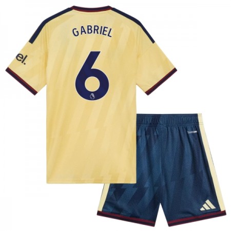 Camiseta de fútbol Arsenal Gabriel 6 Niño 3ª equipación 2026-27 Camiseta de fútbol Arsenal Gabriel 6 Niño 3ª equipación 2026-27