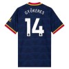 Camiseta de fútbol Arsenal Gyokeres 14 2ª equipación 2026-27 Camiseta de fútbol Arsenal Gyokeres 14 2ª equipación 2026-27