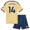 Camiseta de fútbol Arsenal Gyokeres 14 Niño 3ª equipación 2026-27 Camiseta de fútbol Arsenal Gyokeres 14 Niño 3ª equipación 2026-27