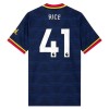 Camiseta de fútbol Arsenal Rice 41 2ª equipación 2026-27 Camiseta de fútbol Arsenal Rice 41 2ª equipación 2026-27