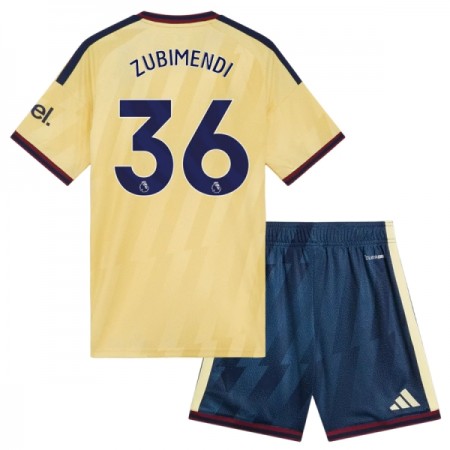 Camiseta de fútbol Arsenal Zubimendi 36 Niño 3ª equipación 2026-27 Camiseta de fútbol Arsenal Zubimendi 36 Niño 3ª equipación 2026-27