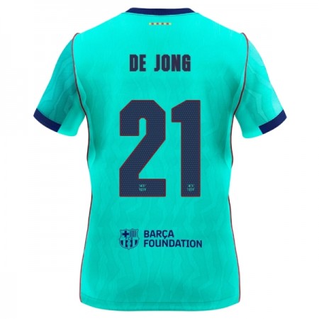 Camiseta de fútbol FC Barcelona Frenkie de Jong 21 3ª equipación 2026-27