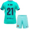 Camiseta de fútbol FC Barcelona Frenkie de Jong 21 Niño 3ª equipación 2026-27
