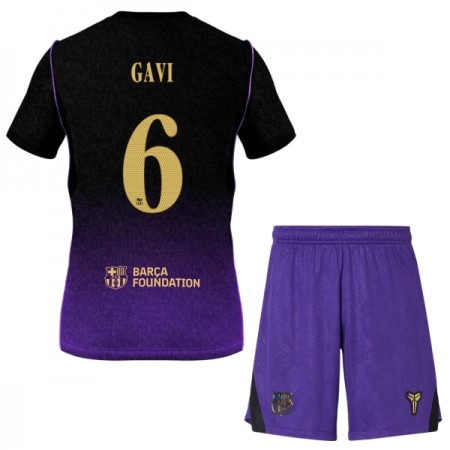 Camiseta de fútbol FC Barcelona Gavi 6 Niño 2ª equipación 2026-27 Camiseta de fútbol FC Barcelona Gavi 6 Niño 2ª equipación 2026-27