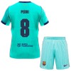 Camiseta de fútbol FC Barcelona Pedri 8 Niño 3ª equipación 2026-27