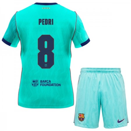 Camiseta de fútbol FC Barcelona Pedri 8 Niño 3ª equipación 2026-27