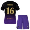 Camiseta de fútbol FC Barcelona Rodrigo 16 Niño 2ª equipación 2026-27