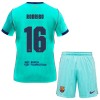 Camiseta de fútbol FC Barcelona Rodrigo 16 Niño 3ª equipación 2026-27