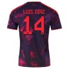 Camiseta de fútbol FC Bayern de Múnich Luis Diaz 14 3ª equipación 2026-27 Camiseta de fútbol FC Bayern de Múnich Luis Diaz 14 3ª equipación 2026-27