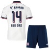 Camiseta de fútbol FC Bayern de Múnich Luis Diaz 14 Niño 2ª equipación 2026-27