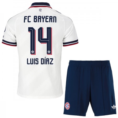 Camiseta de fútbol FC Bayern de Múnich Luis Diaz 14 Niño 2ª equipación 2026-27