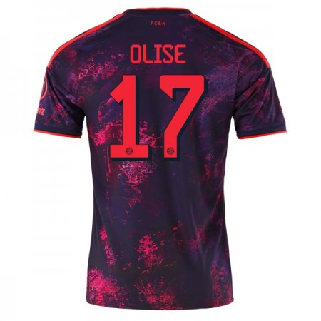 Camiseta de fútbol FC Bayern de Múnich Olise 17 3ª equipación 2026-27 Camiseta de fútbol FC Bayern de Múnich Olise 17 3ª equipación 2026-27