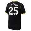 Camiseta de fútbol Chelsea Caicedo 25 2ª equipación 2026-27