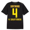 Camiseta de fútbol Borussia Dortmund N. Schlotterbeck 4 2ª equipación 2026-27 Camiseta de fútbol Borussia Dortmund N. Schlotterbeck 4 2ª equipación 2026-27