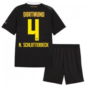 Camiseta de fútbol Borussia Dortmund N. Schlotterbeck 4 Niño 2ª equipación 2026-27