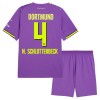 Camiseta de fútbol Borussia Dortmund N. Schlotterbeck 4 Niño 3ª equipación 2026-27