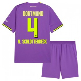 Camiseta de fútbol Borussia Dortmund N. Schlotterbeck 4 Niño 3ª equipación 2026-27