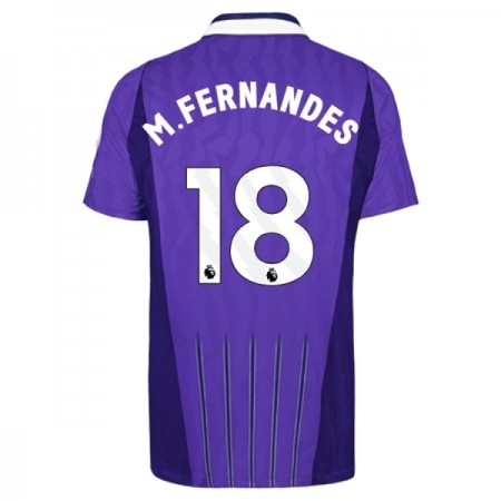 Camiseta de fútbol Tottenham Hotspur M. Fernandes 18 3ª equipación 2026-27 Camiseta de fútbol Tottenham Hotspur M. Fernandes 18 3ª equipación 2026-27