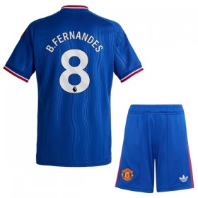 Camiseta de fútbol Manchester United B. Fernandes 8 Niño 2ª equipación 2026-27