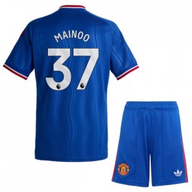 Camiseta de fútbol Manchester United Mainoo 37 Niño 2ª equipación 2026-27