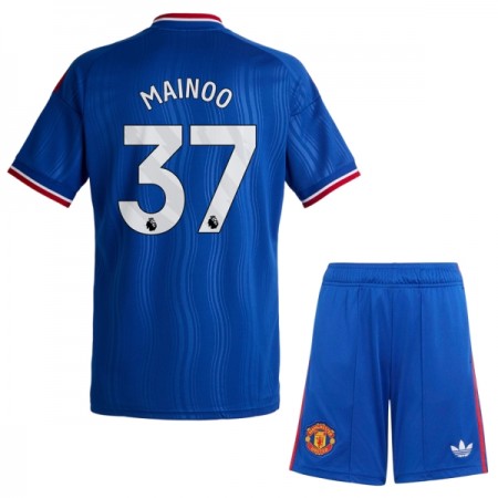 Camiseta de fútbol Manchester United Mainoo 37 Niño 2ª equipación 2026-27 Camiseta de fútbol Manchester United Mainoo 37 Niño 2ª equipación 2026-27