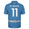 Camiseta de fútbol SSC Napoli De Bruyne 11 1ª equipación 2026-27 Camiseta de fútbol SSC Napoli De Bruyne 11 1ª equipación 2026-27