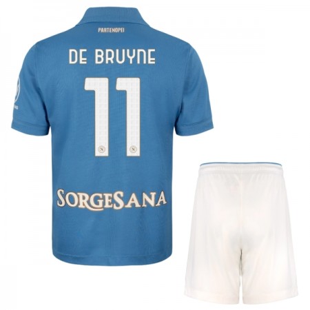Camiseta de fútbol SSC Napoli De Bruyne 11 Niño 1ª equipación 2026-27 Camiseta de fútbol SSC Napoli De Bruyne 11 Niño 1ª equipación 2026-27