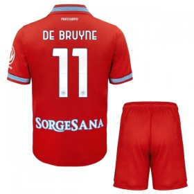 Camiseta de fútbol SSC Napoli De Bruyne 11 Niño 3ª equipación 2026-27