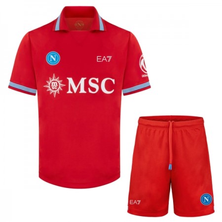 Camiseta de fútbol SSC Napoli Niño 3ª equipación 2026-27