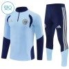 Ajax Niño Sudadera De Entrenamiento 2026-27 Cuarto-Cremallera Azul Ajax Niño Sudadera De Entrenamiento 2026-27 Cuarto-Cremallera Azul
