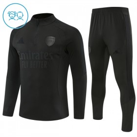 Arsenal Niño Sudadera De Entrenamiento 2026-27 Cuarto-Cremallera Negra