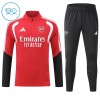 Arsenal Niño Sudadera De Entrenamiento 2026-27 Cuarto-Cremallera Roja Arsenal Niño Sudadera De Entrenamiento 2026-27 Cuarto-Cremallera Roja