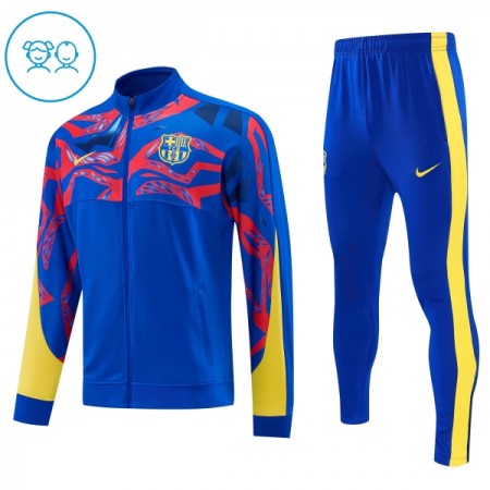 Barcelona Niño Chaqueta De Entrenamiento Trajes 2026-27 Azul